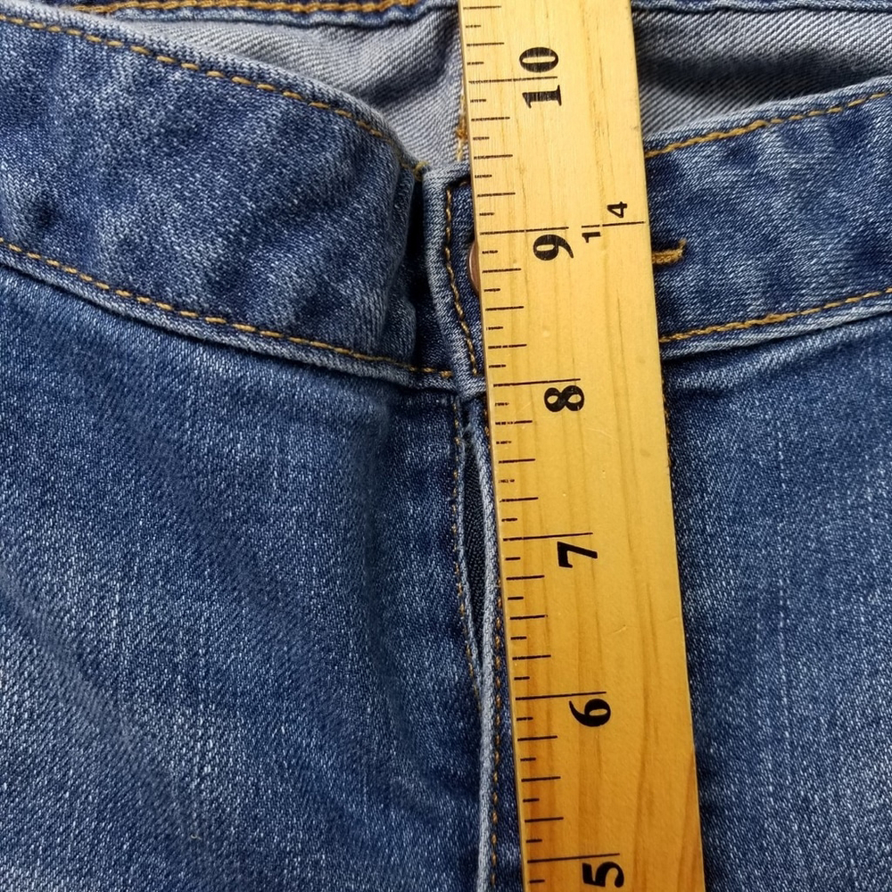 Gap 1969 Women Jeans Size 32 R Perfect Bootcut Blue Denim 36X32 Light Wash - Picture 11 of 16